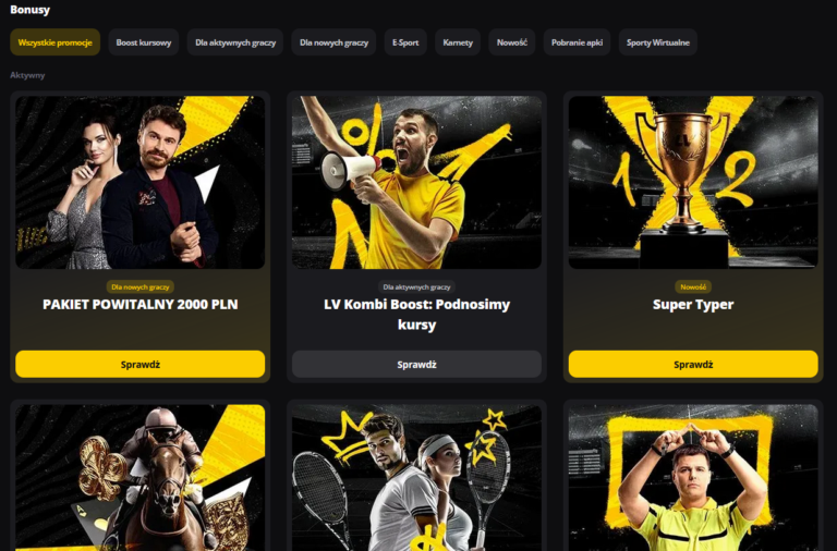LV BET – polski bukmacher, któremu warto zaufać? Aktualna recenzja na 2025 rok